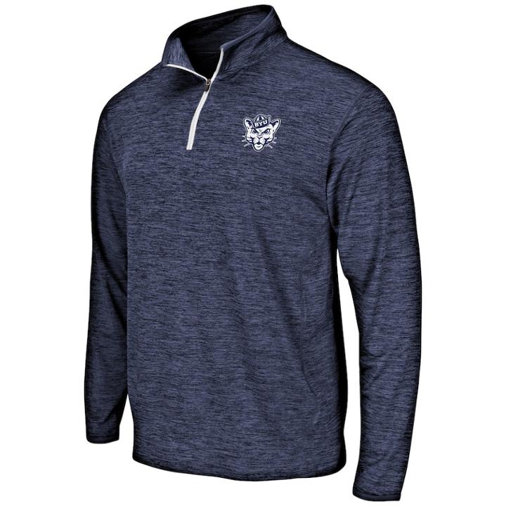 Men's Byu Cougars Action Pass Pullover, Size: Xl, Grey (charcoal)