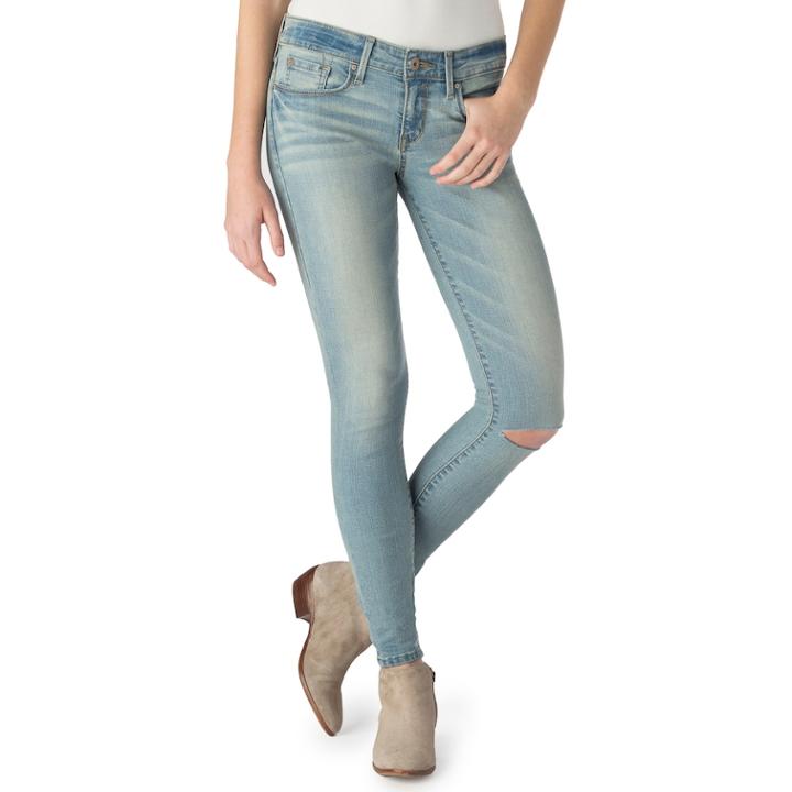 Juniors' Denizen From Levi's Low-rise Jegging Jeans, Teens, Size: 0, Light Blue