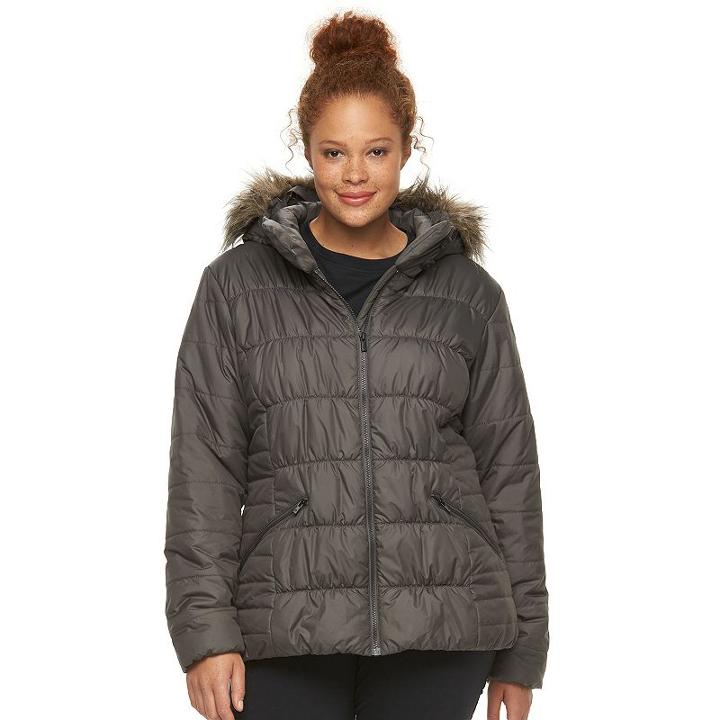 Plus Size Columbia Sparks Lake Hooded Thermal Coil Jacket, Women's, Size: 3xl, Ovrfl Oth