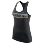 Women's Nike Oklahoma State Cowboys Dri-fit Touch Tank Top, Size: Small, Black