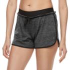 Women's Tek Gear&reg; Exposed Elastic Shorts, Size: Xxl, Dark Grey