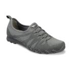 Skechers Relaxed Fit Bikers Get With Knit Women's Shoes, Size: 11, Dark Grey