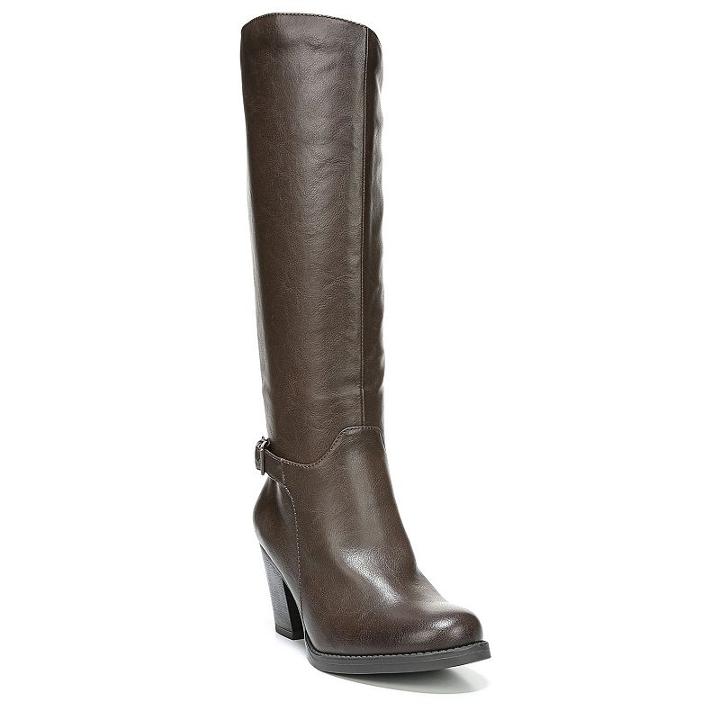 Naturalsoul By Naturalizer Ysabelle Women's Riding Boots, Size: Medium (7.5), Brown