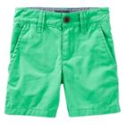 Boys 4-8 Oshkosh B'gosh&reg; Solid Dock Shorts, Boy's, Size: 5, Green