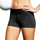 Women's Champion Absolute Smoothtec Fitted Workout Shorts, Size: Xl, Black