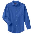 Boys 4-20 Chaps School Uniform Oxford Button-down Shirt, Size: 18, Blue