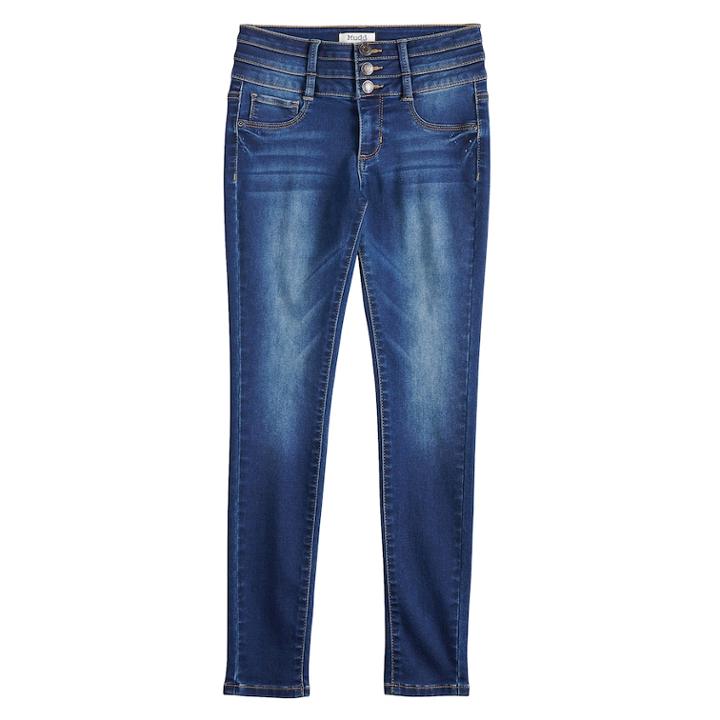 Girls 7-16 & Plus Size Mudd&reg; Jeggings, Size: 10, Blue