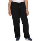 Plus Size Tek Gear&reg; Microfleece Lounge Pants, Women's, Size: 1x Long, Black