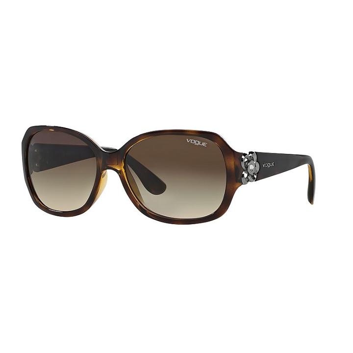 Vogue Vo2778sb 58mm Square Gradient Sunglasses, Women's, White Oth