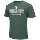 Men's Campus Heritage Michigan State Spartans Team Color Tee, Size: Medium, Green