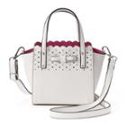 Candie's&reg; Bryant Bow Triple-entry Mini Satchel, Women's, Natural