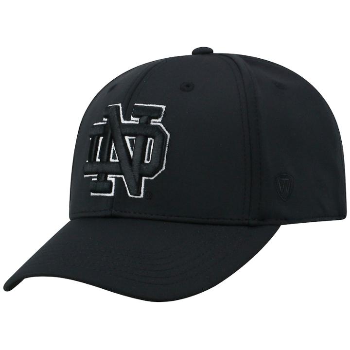 Adult Top Of The World Notre Dame Fighting Irish Tension Cap, Men's, Black