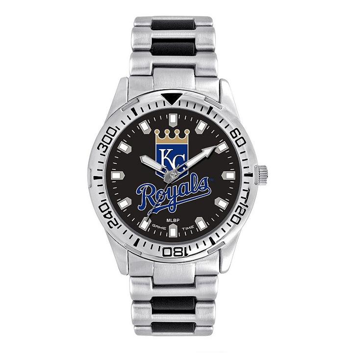 Men's Game Time Kansas City Royals Heavy Hitter Watch, Silver