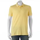 Men's Sonoma Goods For Life&trade; Flexwear Classic-fit Pique Polo, Size: Small, Gold