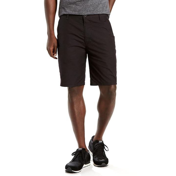 Men's Levi's Stretch Chino Shorts, Size: 36, Black