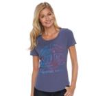 Women's Woolrich Eco Rich Graphic Tee, Size: Large, Blue