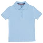 Girls 4-20 & Plus Size French Toast School Uniform Solid Polo, Size: 18-20, Blue