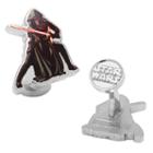 Star Wars: Episode Vii The Force Awakens Kylo Ren Action Cuff Links, Men's, Black