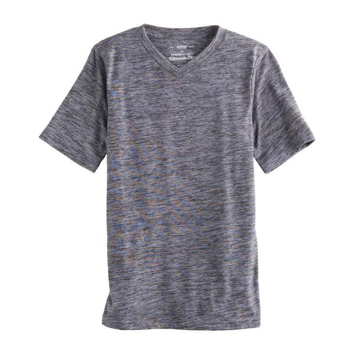 Boys 8-20 Urban Pipeline&reg; Ultimate Textured V-neck Tee, Size: Small, Oxford