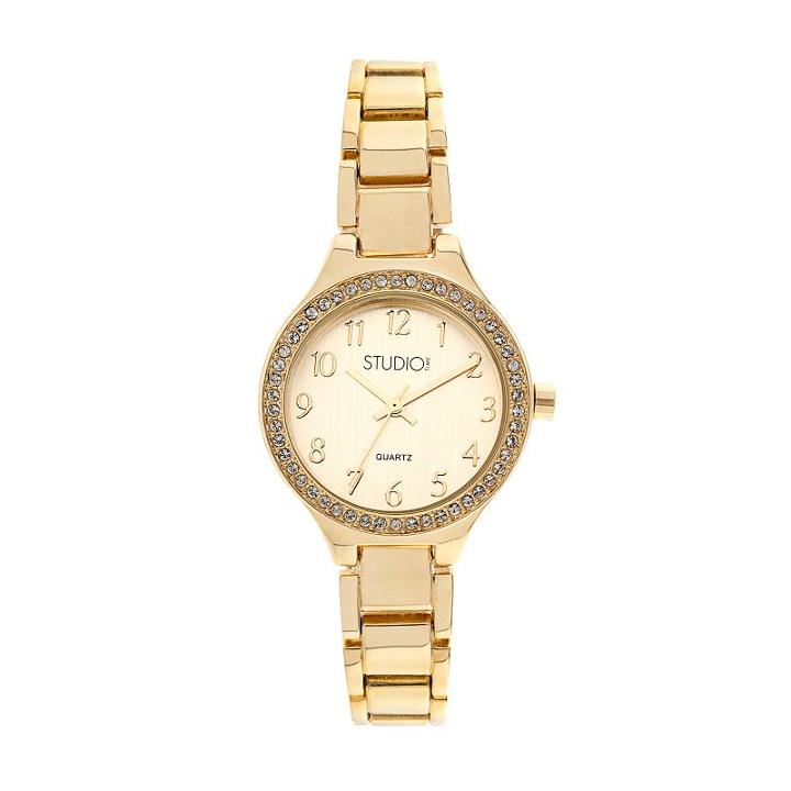 Studio Time Women's Watch, Size: Medium, Gold