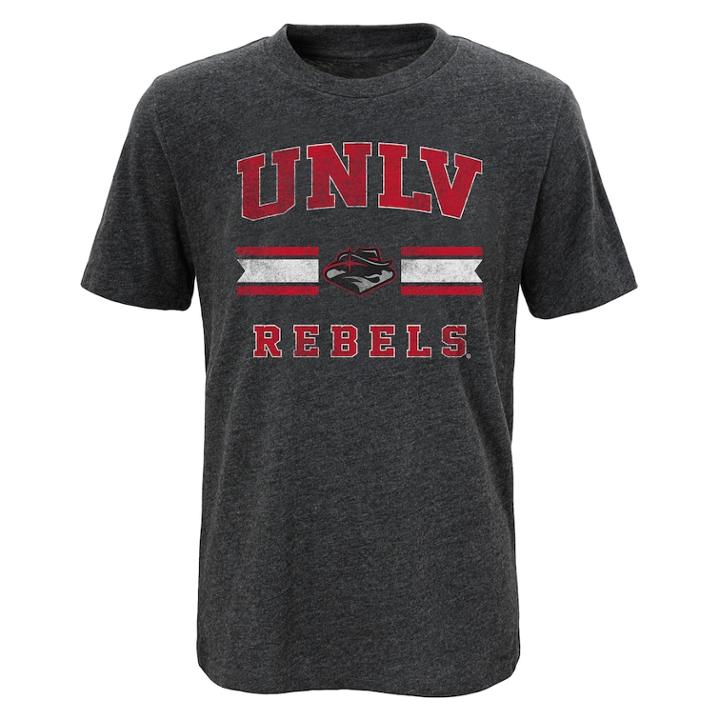 Boys 4-18 Unlv Rebels Player Pride Tee, Size: 8-10, Grey
