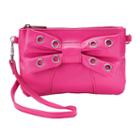 Girls 4-16 Capelli Bow Shoulder Bag, Med Pink