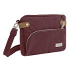 Travelon Anti-theft Heritage Rfid-blocking Crossbody Bag, Adult Unisex, Dark Red, Durable