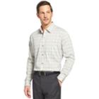 Men's Van Heusen Traveler Stretch Classic-fit No-iron Button-down Shirt, Size: Xxl, Grey