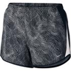 Women's Nike Dry Running Shorts, Size: Large, Grey (charcoal)