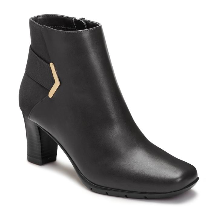 A2 By Aerosoles Moneuver Women's Ankle Boots, Size: Medium (7), Black