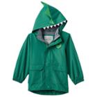 Boys 4-7 Carter's Dinosaur High-low Hooded Jacket, Boy's, Size: 7, Green