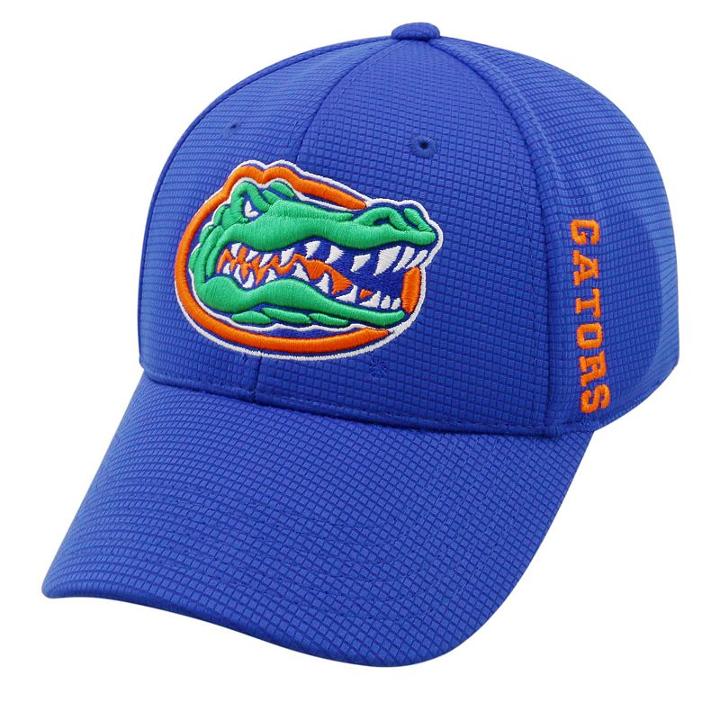 Adult Florida Gators Booster Plus Memory-fit Cap, Men's, Med Blue