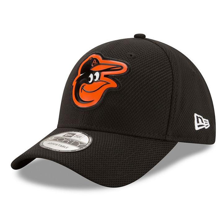 Adult New Era Baltimore Orioles 9forty Bevel Logo Adjustable Cap, Ovrfl Oth