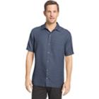 Men's Van Heusen Air Slim-fit Dobby Casual Button-down Shirt, Size: Medium, Med Blue