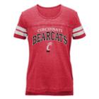Juniors' Cincinnati Bearcats Throwback Tee, Women's, Size: Medium, Red