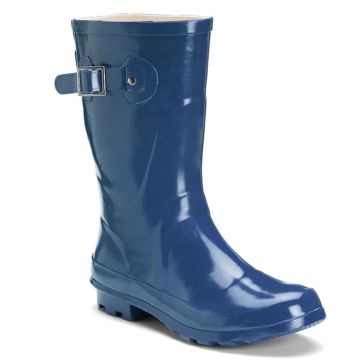 Western Chief Classic Women's Waterproof Rain Boots, Size: Medium (6), Blue (navy)