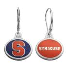 Fiora Syracuse Orange Sterling Silver Team Logo Drop Earrings, Girl's, Multicolor