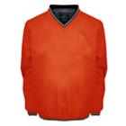 Men's Franchise Club Elite Windshell Pullover Jacket, Size: Xxl, Med Orange