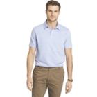 Men's Van Heusen Classic-fit Patterned Polo, Size: Xxl, White Oth