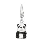 Sterling Silver Panda Charm, Women's, Grey