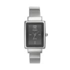 Studio Time Women's Cuff Watch, Size: 2xl, Silver