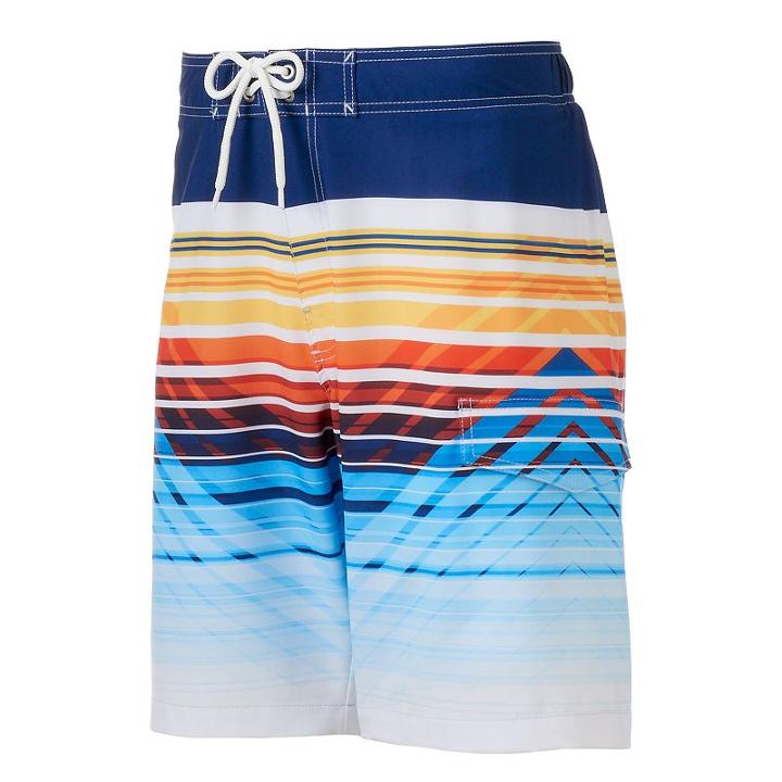Big & Tall Sonoma Goods For Life&trade;stretch Swim Trunks, Men's, Size: 4xb, Purple Oth