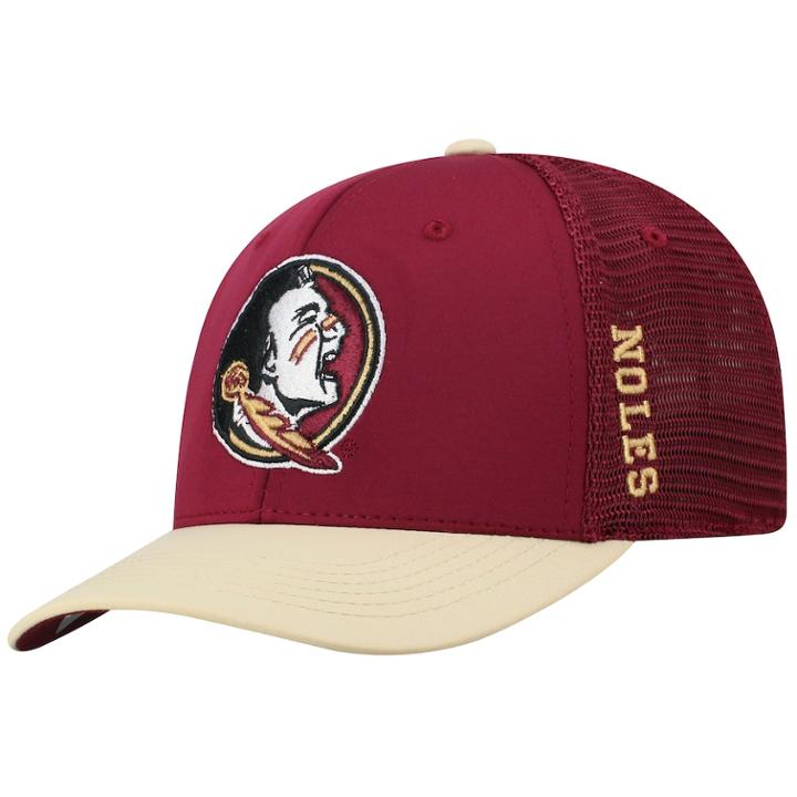 Adult Top Of The World Florida State Seminoles Chatter Memory-fit Cap, Men's, Dark Red