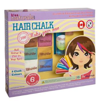 Kiss Naturals Diy Hair Chalk Kit, Multicolor