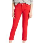 Women's Levi's&reg; Midrise Crop Skinny Jeans, Size: 8/29, Red