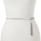 Women's Apt. 9&reg; Cobra Chain Belt, Size: 1xl, Grey