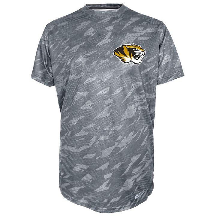 Men's Missouri Tigers Follow Through Tee, Size: Large, Grey
