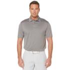 Men's Grand Slam Regular-fit Performance Golf Polo, Size: Small, Med Grey