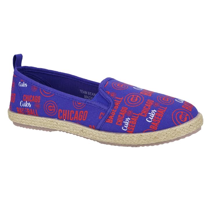 Women's Forever Collectibles Chicago Cubs Espadrilles, Size: Large, Team
