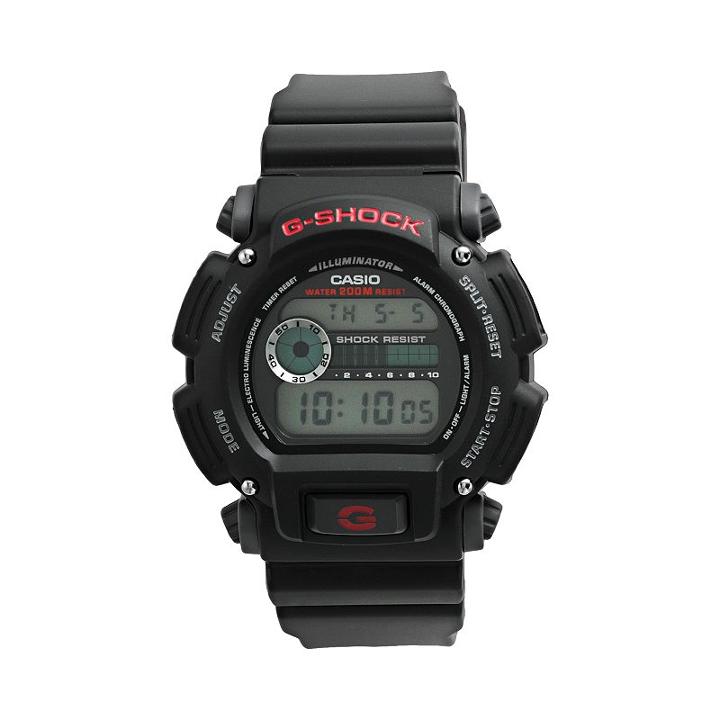 Casio Men's G-shock Illuminator Digital Chronograph Watch - Dw9052-1v, Black, Durable